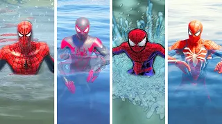 Evolution of Swimming in ALL Spider-Man Games (2004-2020)