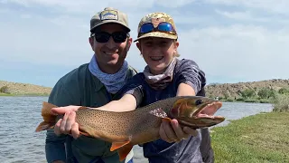 Fly Fishing The Miracle Mile of the North Platte River in Wyoming