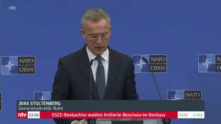 LIVE: Pressekonferenz nach dem NATO-Verteidigungsministertreffen