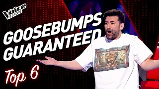 GOOSEBUMPS Guaranteed from These Blind Auditions on The Voice! | TOP 6