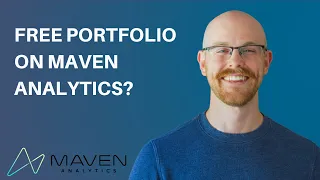Reviewing Maven Analytics Free Portfolio Website