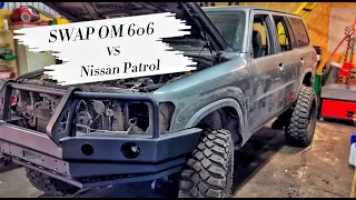 Приступаем к Swap OM 606 в Nissan Patrol!