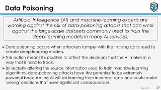 What is Data Poisoning? Artificial Intelligence: AI and the Cyber Threat Frontier