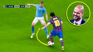 O dia em que Messi DESTRUIU o Manchester City do Pep Guardiola