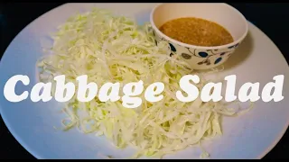 Japanese Salad Dressing Recipe | How to make Cabbage Salad