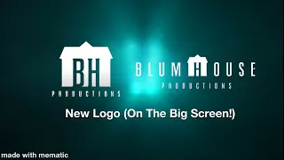 BH Productions and Blumhouse Productions New Logos (On The Big Screen!)