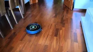 iRobot Roomba 650 уборка ламината