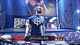 Seth Rollins Entrance (HUGE POP) - Raw 7/11/16