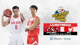 NCAA Season 99 |  EAC vs SAN BEDA (Men's Basketball)| LIVESTREAM - Replay