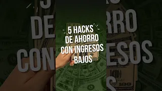 💰Cómo AHORRAR si ganas poco👈💥 #shorts #finanzaspersonales #ahorro #dinero