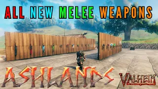 Valheim Ashlands - All new melee weapons!