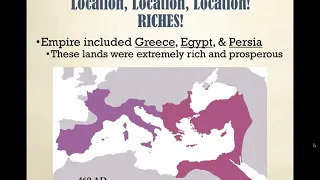 Byzantine Empire Geography