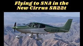 Flying the New Cirrus SR22T to Orange County//Airline Pilot Life 2021