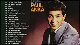 Best Songs of Paul Anka - Paul Anka Greatest Hits - Paul Anka Full Album