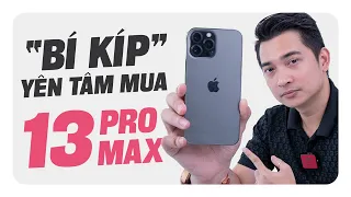 Lưu ý những điều này, bạn cứ yên tâm mua iPhone 13 Pro Max để dùng !!!