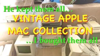 Vintage Apple Mac hoard! Found the mother load: Can we get it all? - Erix Collectables #92