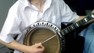 Masons Apron on Tenor Banjo