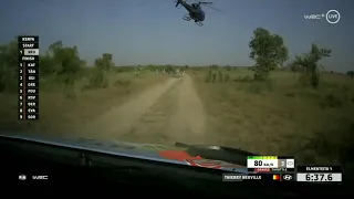 Thierry Neuville vs zebras wrc2021 safari rally kenya