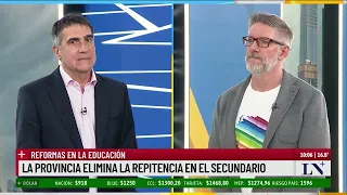 PBA elimina la repitencia en el secundario; el pase entre Antonio Laje y Luis Novaresio