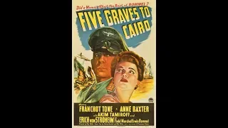 CAST CLASSIC MOVIES: FIVE GRAVES TO CAIRO / CINCO TUMBAS AL  CAIRO