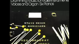 Steve Reich - Drumming. Part II (1974)