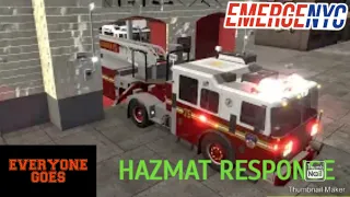 EVERYONE GOES To Hazmat call in Manhattan - EmergeNYC