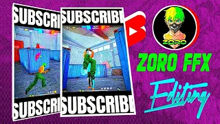 @zoroffxx Editing Breakdown🔥|| Zoro FFX Editing Secrets Revealed