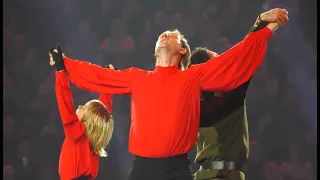 Vstanem! Alexander Plushenko, Evgeni Plushenko and Sergey Polunin. "35 years on ice", Moscow