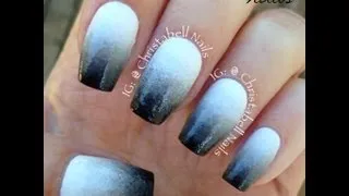 ChristabellNails Sponge Gradient Ombre Nails Tutorial