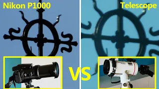 Nikon P1000 vs Telescope / Which is better? / MegaZoom