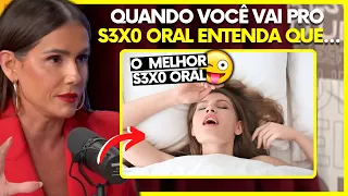 DEBORAH SECCO DÁ DICAS PARA FAZER O MELHOR S3XO ORAL😋 | PodcatsDelas Cortes