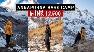 Annapurna Base Camp Trek (NEPAL) in INR 12,500 (Without Guide) | Budget & Itinerary