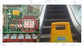 KONE ESCALATOR | Escalator fault code | How to solve escalator problem | SUKOJI #elevator #escalator