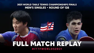 FULL MATCH | AN Jaehyun (KOR) vs JHA Kanak (USA) | MS R16 | #ITTFWorlds2021