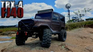 TRX4 Proline FJ40 Trip To The Riverbed!!! @rcuintheshed6981