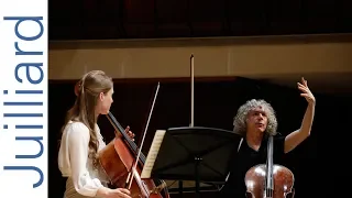 Mari Coetzee: Fauré's Cello Sonata No. 1 in D Minor | Juilliard Steven Isserlis Cello Master Class