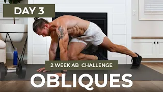 Day 3: 5 Min Side Abs + Obliques // Sculpted: 2 Week Ab Challenge