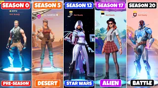 Evolution of Fortnite Lobby Background! (Chapter 1 Season 1 - Chapter 3 Season 2)