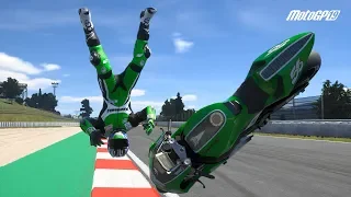 MotoGP 19 - Crash Compilation #8 (PC HD) [1080p60FPS]