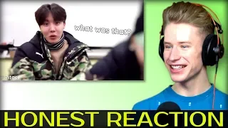 HONEST REACTION to BTS unexplainable moments