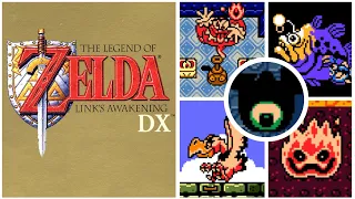 [The Legend of Zelda: Link's Awakening DX] All Boss Battles + Ending!!