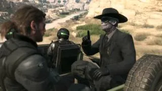 MGS V Skull Face Jeep Scene