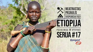 Egzotiška Etiopijos Surma gentis – puošeivos, kurios grožį kuria pjaustydamos kūną raštais