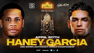 Haney vs Garcia (training and trash talk) presented by Positive Energy #boxing #daznboxing