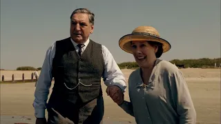 Downton Abbey Mr. Carson & Mrs. Hughes cute moments 😊