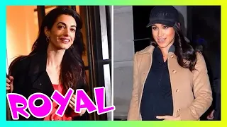Meghan Markle let slip secret to Amal Clooney while in New York for b@by shower