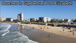 South Africa: Port Elizabeth Beaches #summerstrand  #gqeberha #southafrica #tour