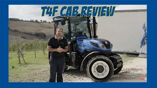 ➡ CONOCE al NUEVO tractor T4F Cabina, el 🚜 Frutero 🍎 más CONFORTABLE | New Holland Reviews