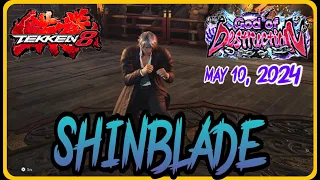 Tekken 8 ▰ (ShinBlade) STEVE FOX Tekken 8 God OF Destruction Ranked Matches MAY 10, 2024