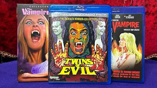 TWINS OF EVIL (HAMMER HORROR) BLU RAY UNBOXING
